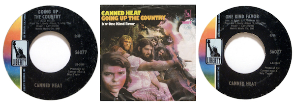 One of Schools's favorite songs as a kid was “One Kind Favor” by Canned Heat. It was actually the B-side of their hit “Going Up the Country.”