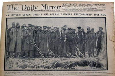 If only for a day: the Christmas truce match of 1914